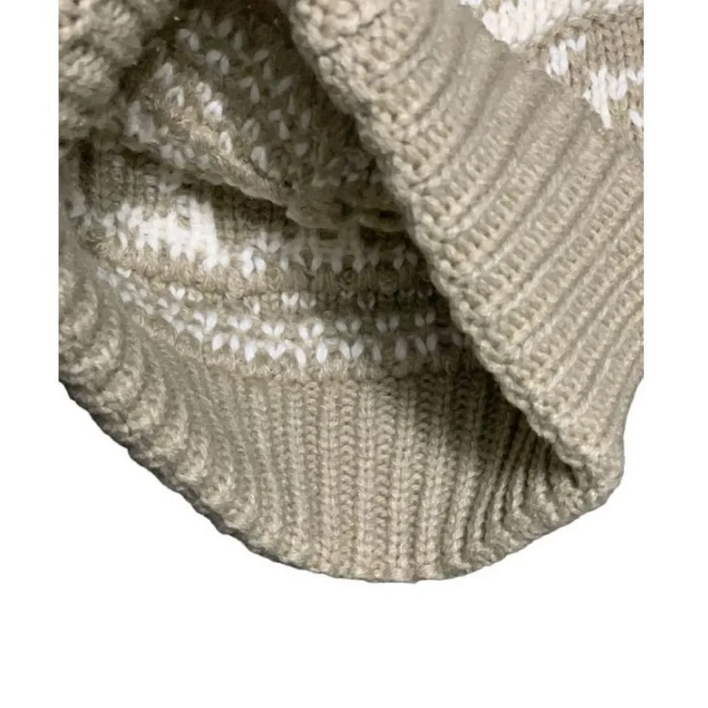 THE NORTH FACE Fair Island Beanie – Gardenia White Winter hat with pompom